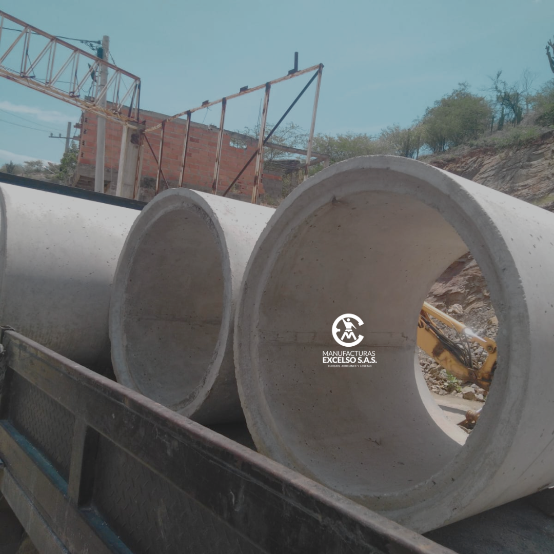 Tubería en concreto reforzado
